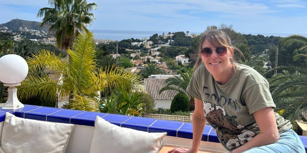 Interview met Marianne Sturman over de workation in Moraira.